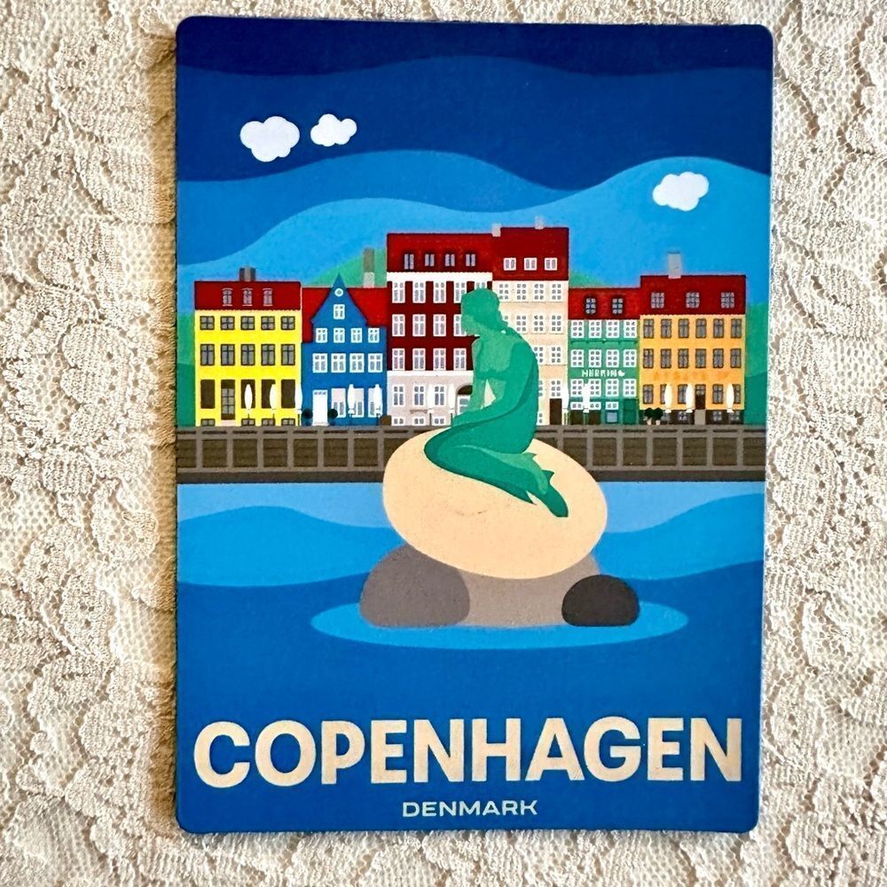 Copenhagen Denmark Souvenir Magnet